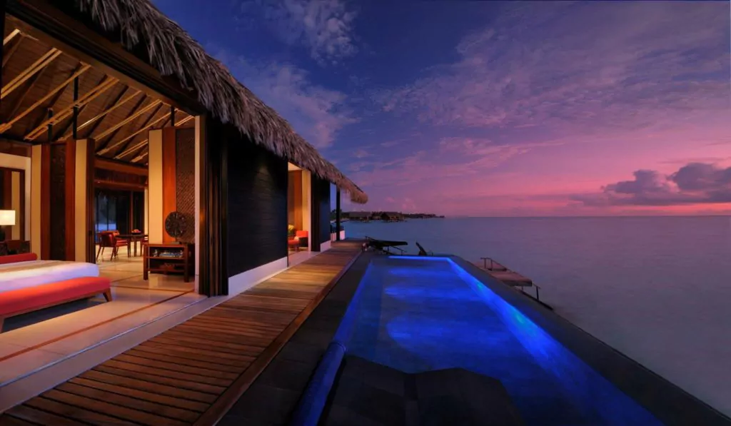 закат ресторан The One&Only Reethi Rah Hotel